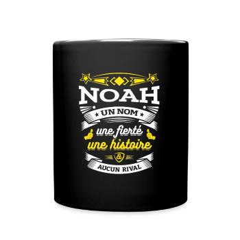 NOAH UN NOM UNE FIERTÉ AUCUN RIVAL - Mug uni - noir - Devant