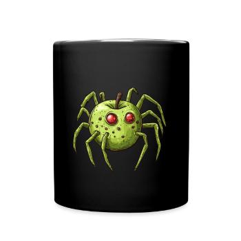 Apple Spider Apple Spider - Full Colour Mug - black - Front