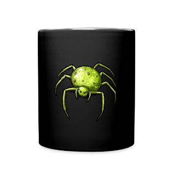 Apple Spider Apple Spider - Full Colour Mug - black - Front