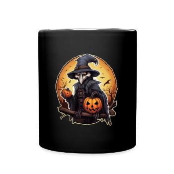 Raven Halloween - Full Colour Mug - black - Front