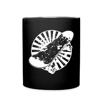 Graphiques de skateboard - Mug uni - noir - Devant