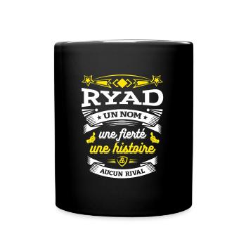 RYAD UN NOM UNE FIERTÉ AUCUN RIVAL - Mug uni - noir - Devant