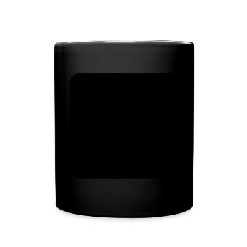 rounded square - Full Colour Mug - black - Front