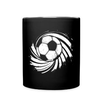 Soccer Drawing - Full Colour Mug - black - Front