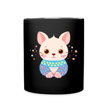 bebette - Mug uni - noir - Devant
