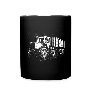 Powerhouse at night - Full Colour Mug - black - Front