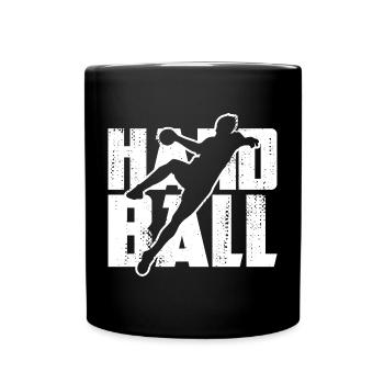 Fun handball - Full Colour Mug - black - Front