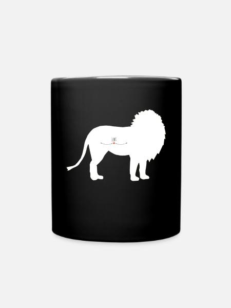 Strong as a lion - The of Orbis - Full Colour Mug - black