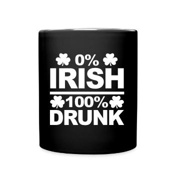 St. Patrick's Day - Full Colour Mug - black - Front