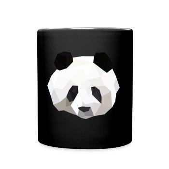 panda - Mug uni - noir - Devant