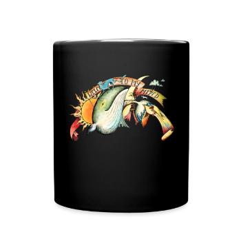 La couleur de l'esprit d'un rêveur - Mug uni - noir - Devant