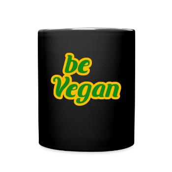 Végétalien Veggie Veggi Fruit Légumes Plantes Cadeau - Mug uni - noir - Devant