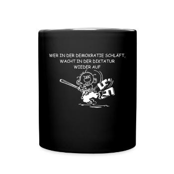 Wake up - Full Colour Mug - black - Front