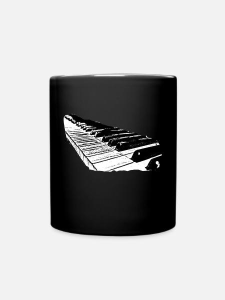 Instrument de musique de piano - Mug uni - noir
