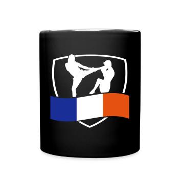 arts martiaux - Mug uni - noir - Devant