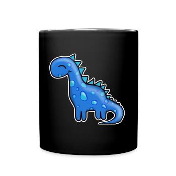 Dino - Full Colour Mug - black - Front