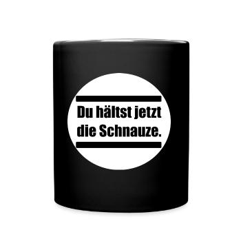 T’as le museau - Mug uni - noir - Devant