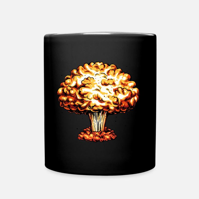 A Bomb - Atombombe - Tasse einfarbig - Schwarz