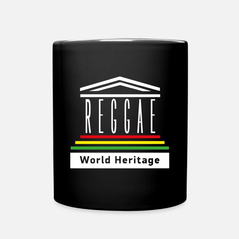 Patrimoine mondial Reggae - Mug uni - noir
