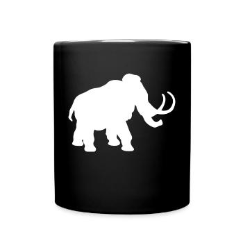 Mammut - Tasse einfarbig - Schwarz - Vorne
