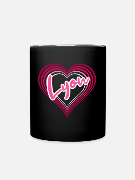 Lyon - Mug uni - noir