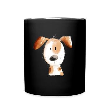 Sweet dog For dog lovers - Full Colour Mug - black - Front