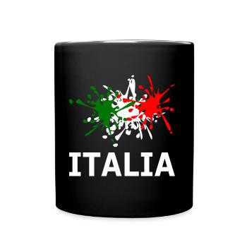 Italia - Full Colour Mug - black - Front