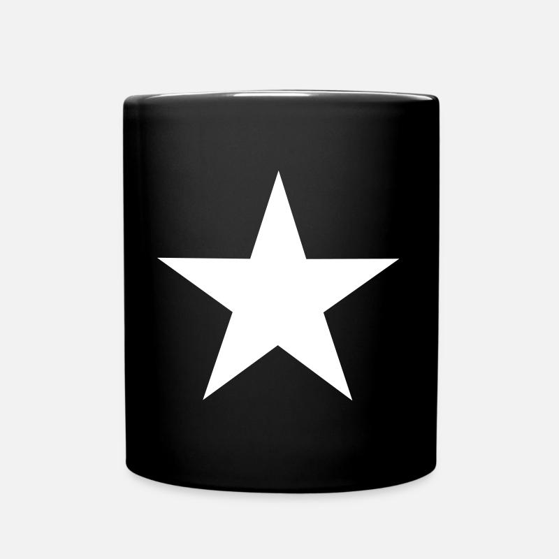 Étoile - Mug uni - noir