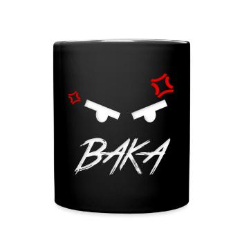 Baka Anime Expression - Full Colour Mug - black - Front