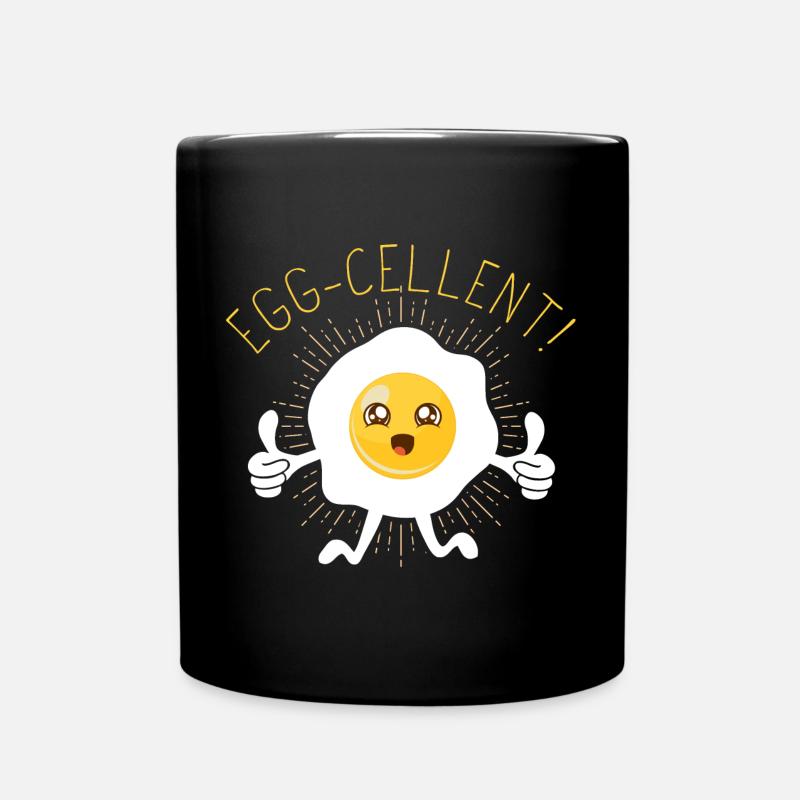 Oeuf (Egg-cellent) - Mug uni - noir