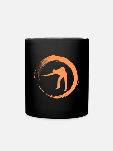 Snooker - Tasse einfarbig - Schwarz