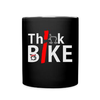 CHAINSTORY x Think Bike.... Brompton - Full Colour Mug - black - Front