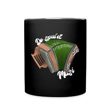 Do spui'd Musi // hell | ZiachON! - Full Colour Mug - black - Front