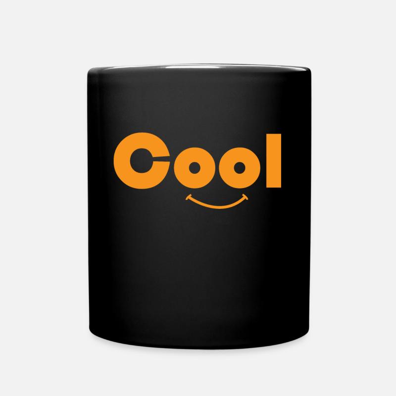 ich bin cool - Tasse einfarbig - Schwarz