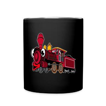 locomotive - Full Colour Mug - black - Front