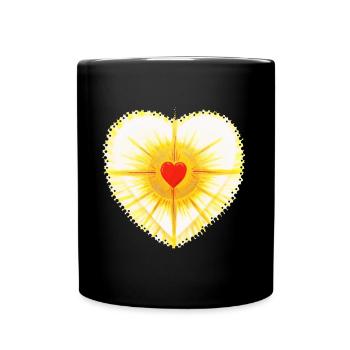 SonnenHerz - Sonja Ariel von Staden - Full Colour Mug - black - Front