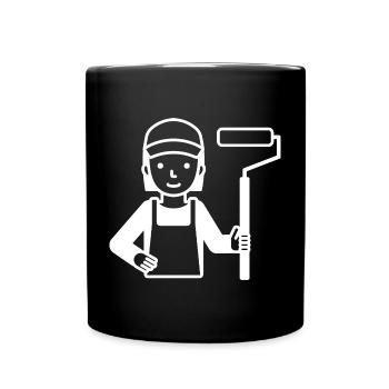 Painter Painter Painter - Full Colour Mug - black - Front