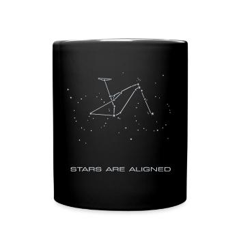 Stars are aligned - Full Colour Mug - black - Front