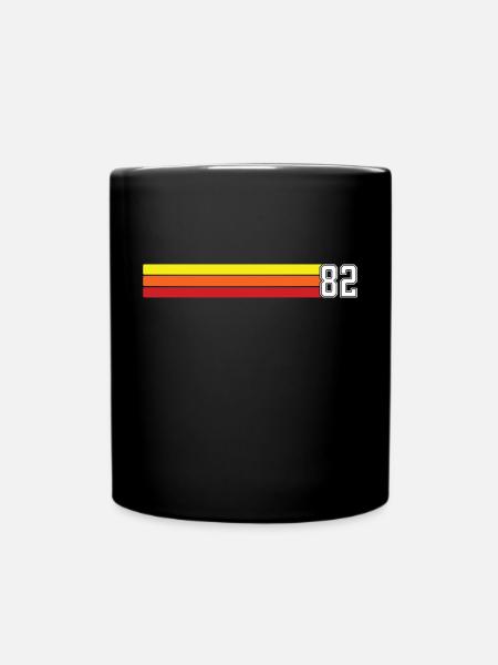 T-shirt rétro 1982 82 millésime 1982 - Mug uni - noir