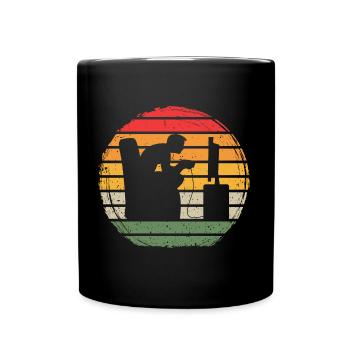 Gaming Vintage - Full Colour Mug - black - Front
