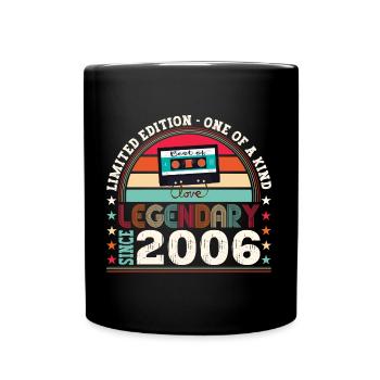 Legendary 2006 16th Birthday Gift Men - Fun - Full Colour Mug - black - Front