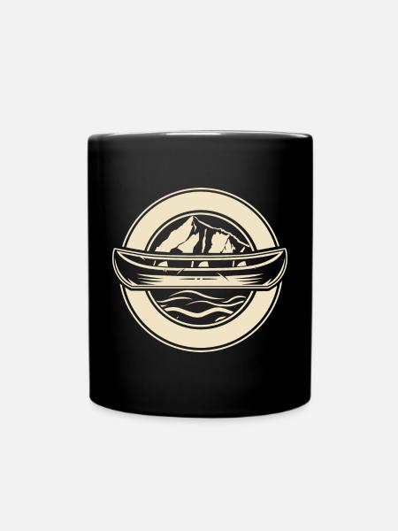Canoë Canoë Canoë - Mug uni - noir