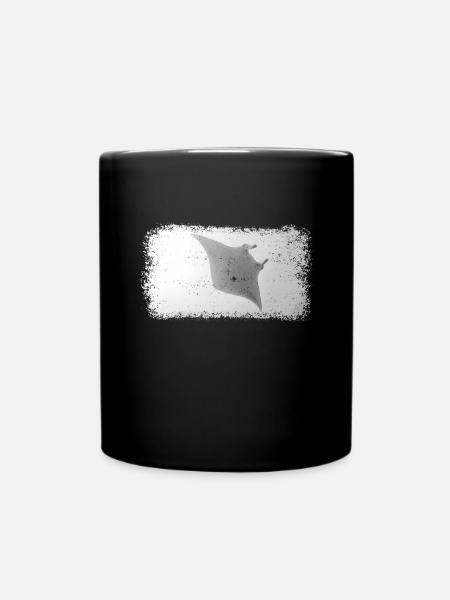 Manta Stingray - Tasse einfarbig - Schwarz