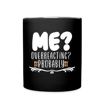 Mama Muttertag Geschenkidee Schwanger - Tasse einfarbig - Schwarz - Vorne