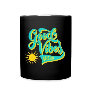 Good Vibes - Full Colour Mug - black - Front