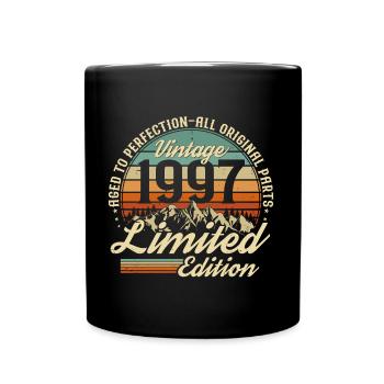 Born in 1997 Birthday Gift - Full Colour Mug - black - Front