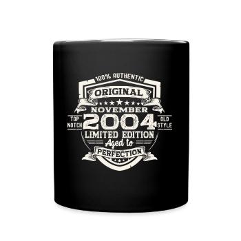 Original November 2004 18th birthday gift - Full Colour Mug - black - Front