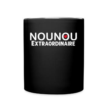 Nounou Extraordinaire Garde D'Enfants Cadeau - Mug uni - noir - Devant