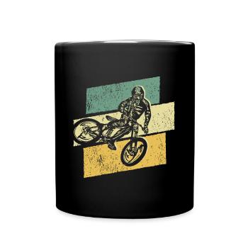 Vélo de montagne Vélo de montagne Vélo de montagne - Mug uni - noir - Devant