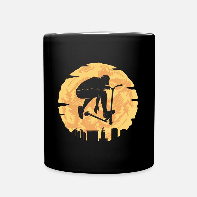 Stunt Scooter Graphic Scooter Stunt Scooter Kick Scooter - Mug uni - noir
